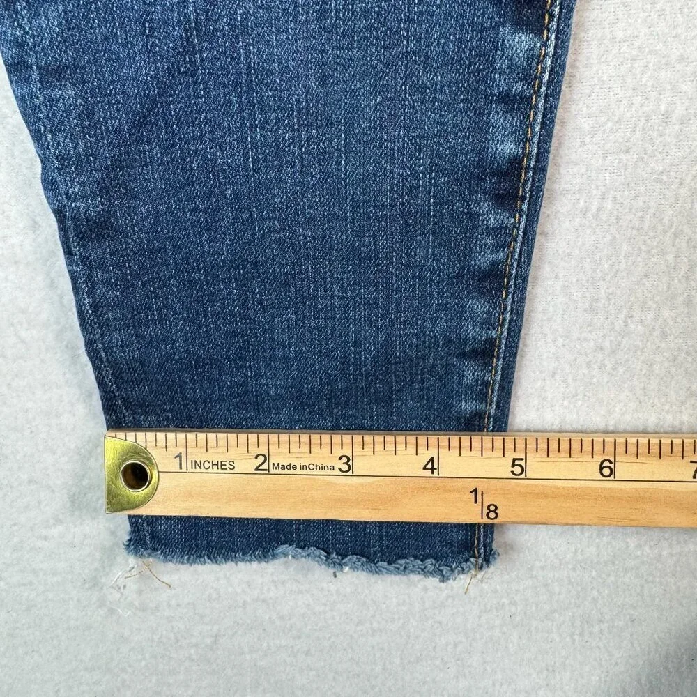 Adriano Goldschmied Jeans Womens 27 Blue The Legging Ankle Skinny Low Rise